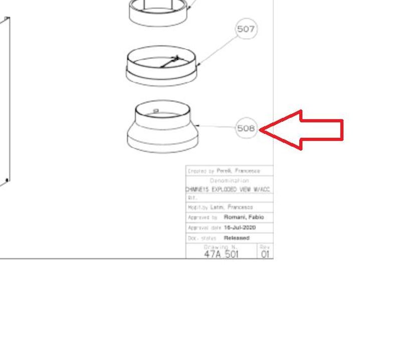 C00630630 Reduction flange 150-120 pp