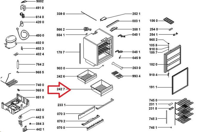 Hovedbilde Drawer transparent