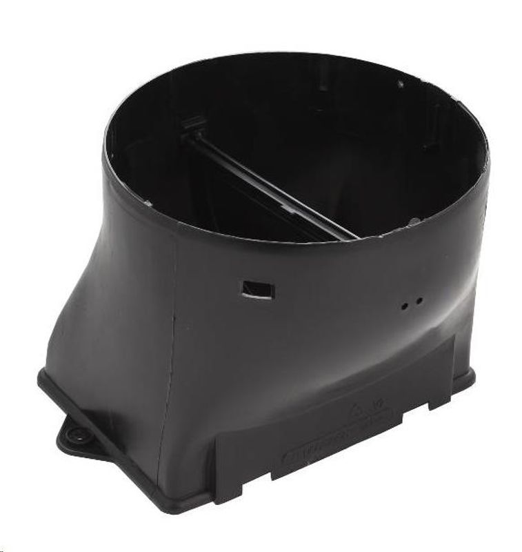 Air guide + non return flap