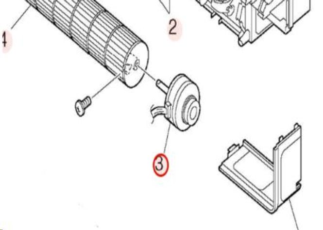 Hovedbilde Hitachi Viftemotor RAK_RPB++
