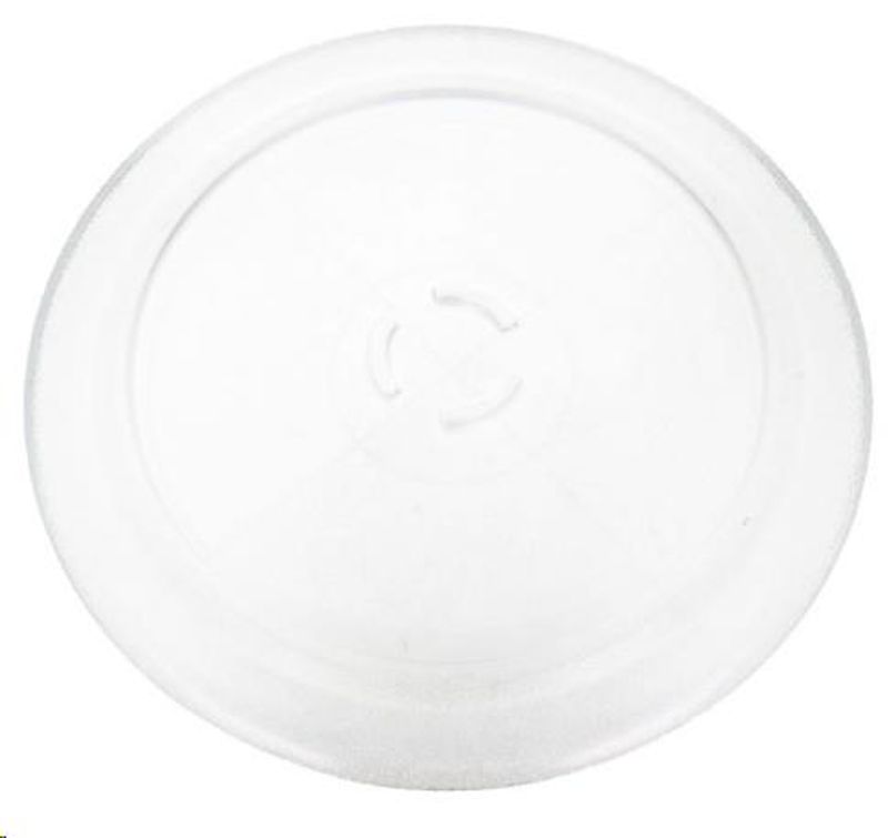 Glassdreietallerken diam. 36cm